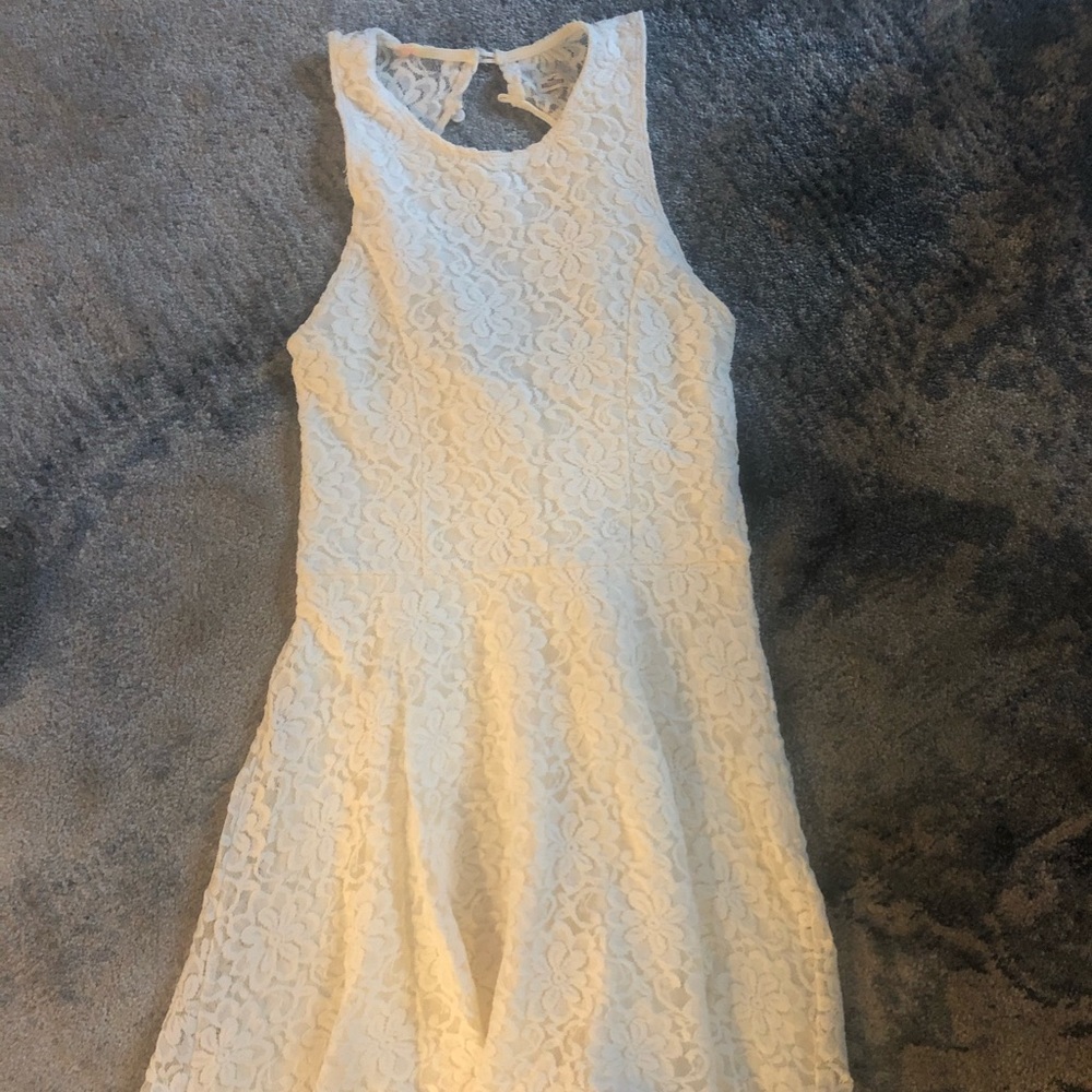 White dress